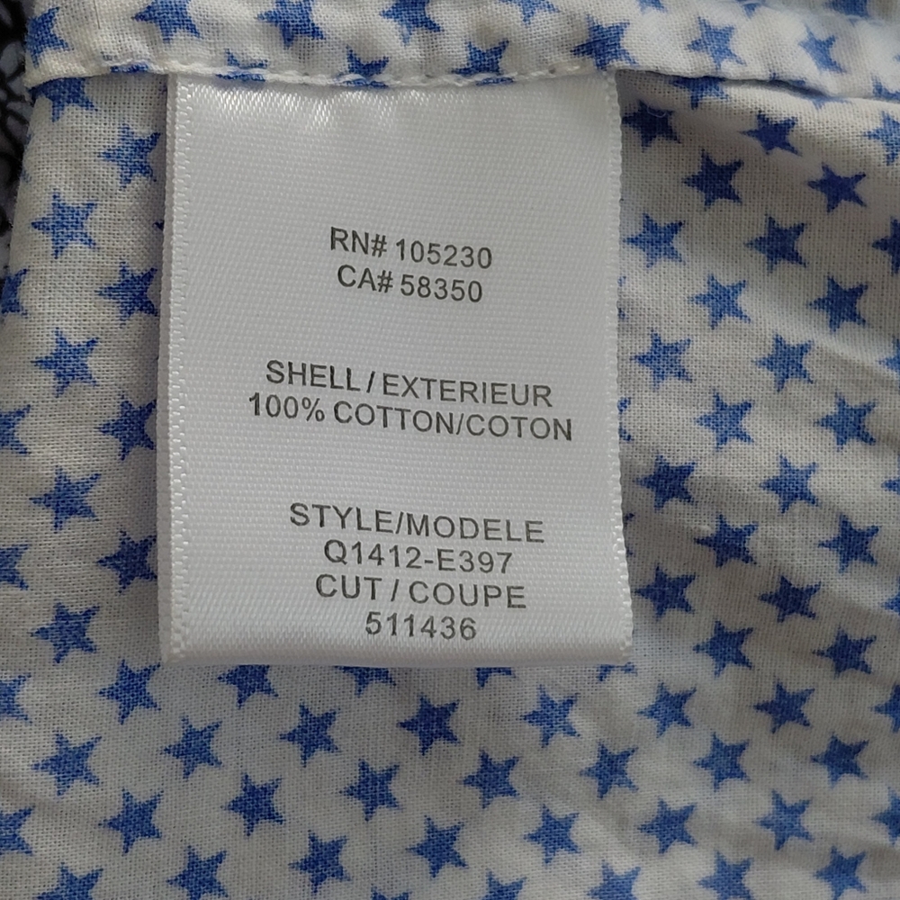 Equipment Reagan Patchwork Pattern Sleeveless Tan… - image 7